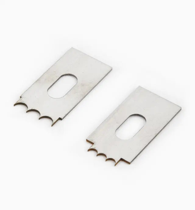 Veritas wooden blades for tarabiscot