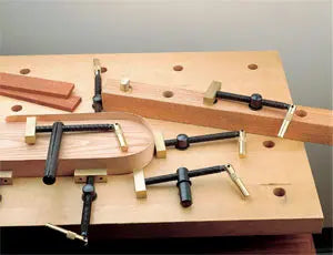 2 griffes laiton 60mm Véritas Véritas