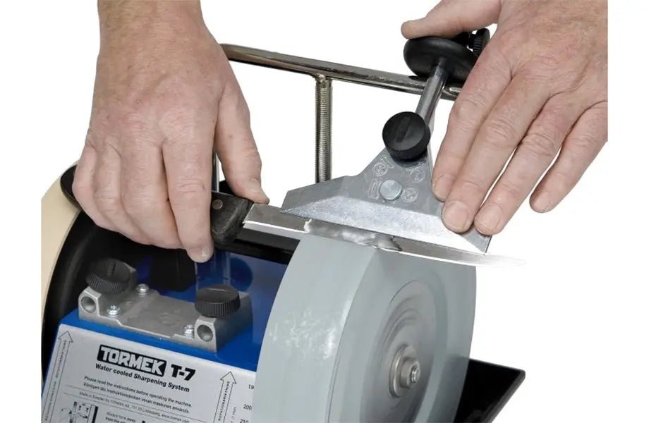 KJ-140 Dispositif large pour couteaux avec centrage, Tormek