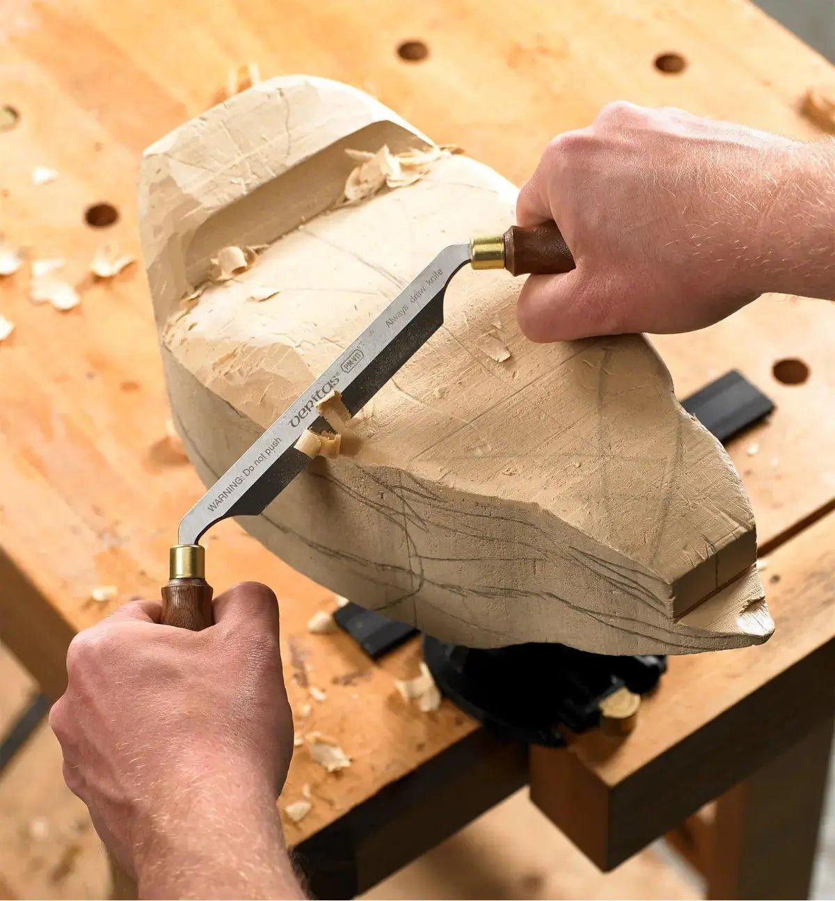 Plane de sculpteur Véritas lame PMV11 - Gaignard Millon