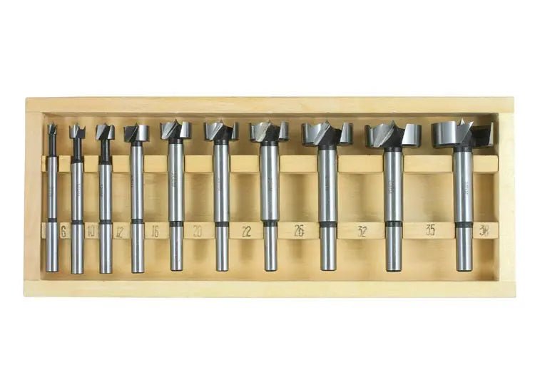 Coffret de 10 mèches Forstner