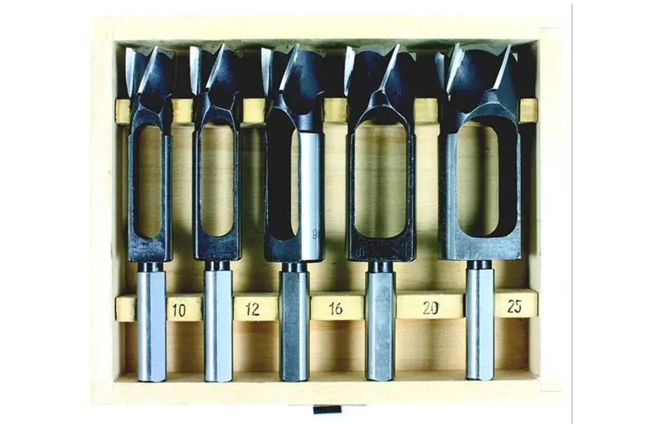 Coffret de 5 mèches à bouchons et tourillons grandes dimensions - Gaignard Millon