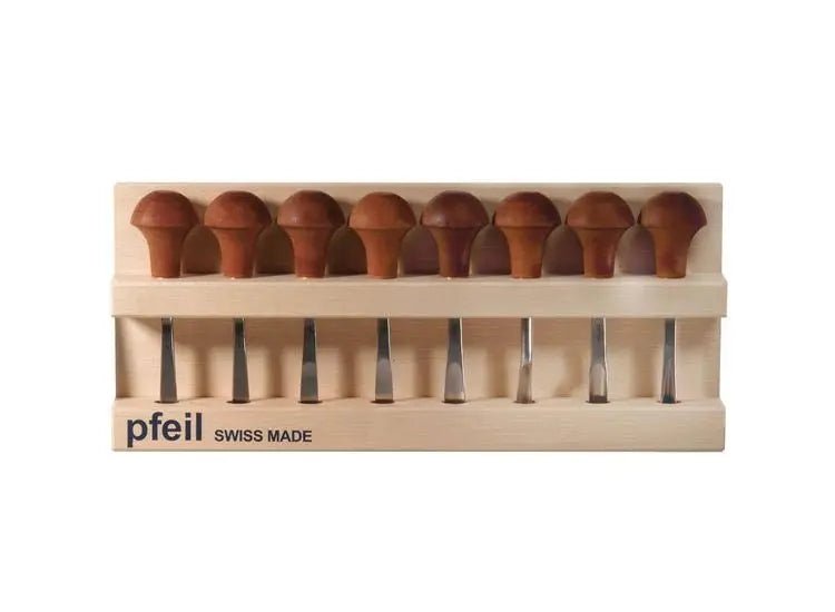Présentoir de 8 outils compacts Pfeil - Gaignard Millon