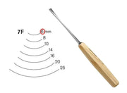 Gouge fers à fleurs série n°7F Pfeil, Swiss made - Gaignard Millon