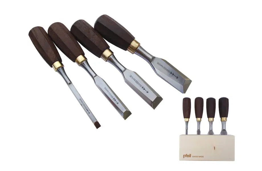 Présentoir de 4 Ciseaux courts Pfeil,.