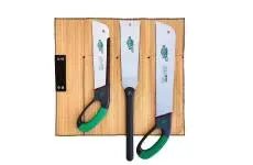 Set de 3 Scies japonaises : Ryoba + Dozuki + Kataba + Trousse - Gaignard Millon