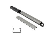 Râpe Microplane, ensemble de base 1 porte lame/1 lame fine/1 lame grosse - Gaignard Millon