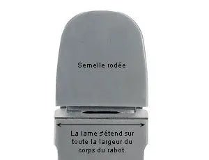 Lame Mini rabot à racler Veritas - Gaignard Millon