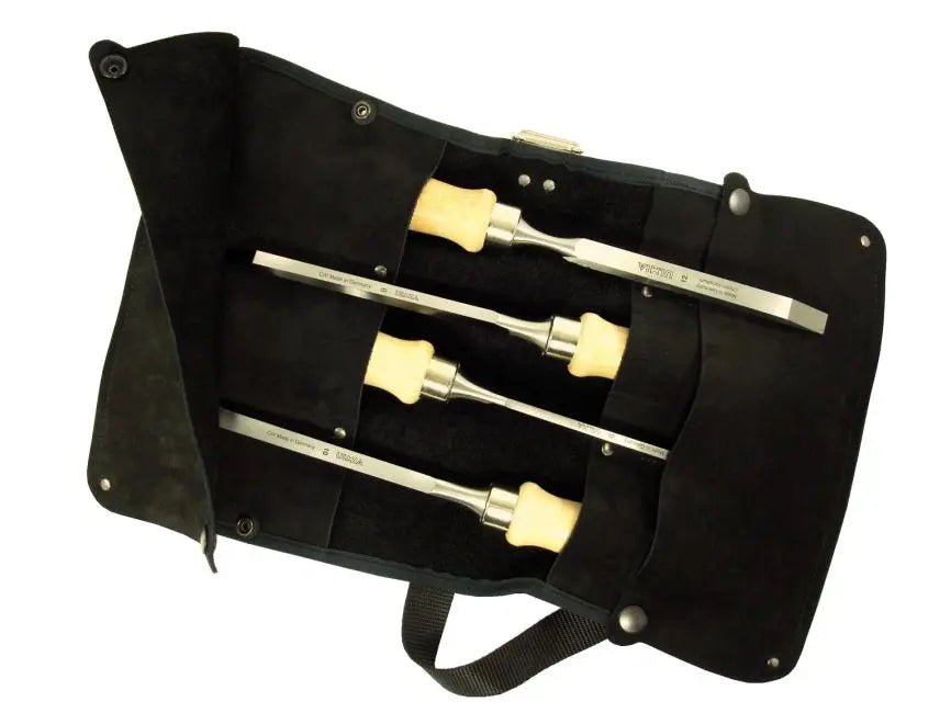 Trousse cuir Haut de gamme pour rangement ciseaux de charpentier - Gaignard Millon