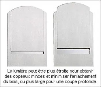 Riflard Véritas à angle faible, lame pvm11 Véritas