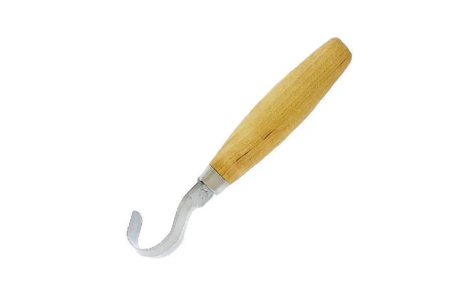 Mora 162 Couteau de sculpteur croche, double tranchant - Gaignard Millon