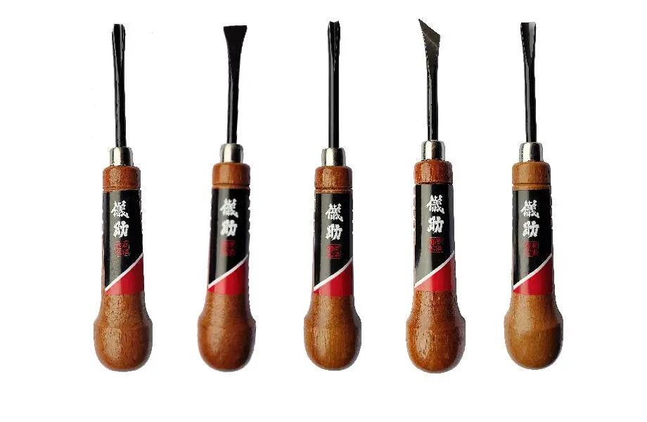 Outils japonais Gesuke de sculpture et gravure sur bois Toolgarden