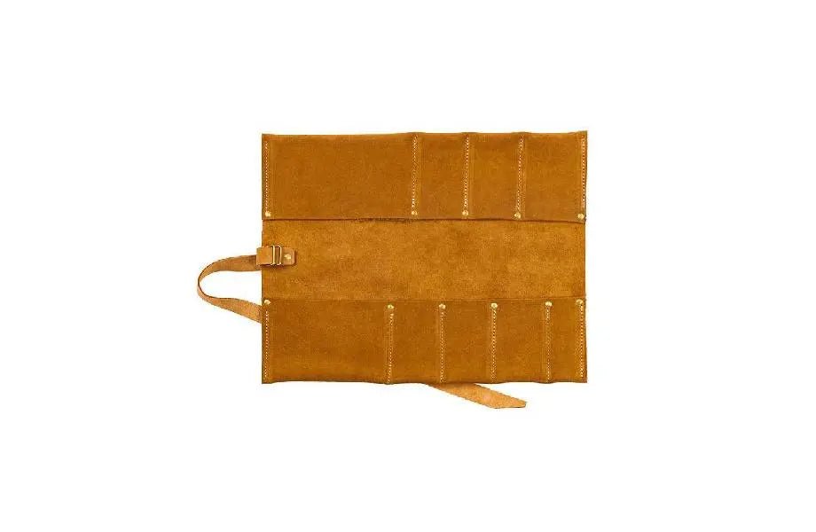 Trousse cuir 12 emplacements pour ciseaux à bois - Gaignard Millon