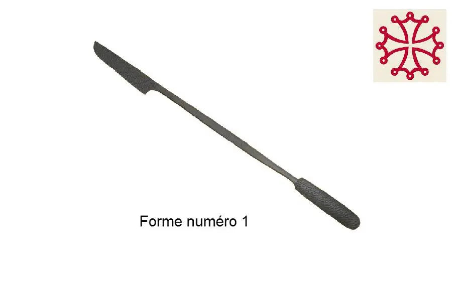 Rifloirs râpes piqués main 175mm Auriou, forges de Saint Juéry Auriou