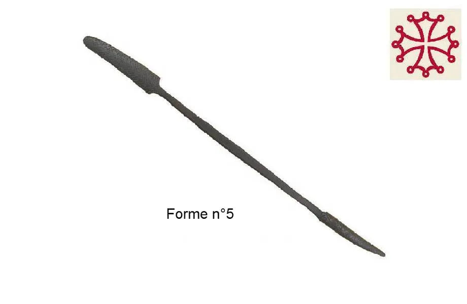 Rifloirs râpes piqués main 175mm Auriou, forges de Saint Juéry Auriou