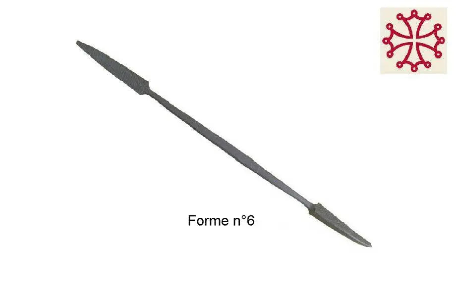 Rifloirs râpes piqués main 175mm Auriou, forges de Saint Juéry Auriou