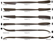 Rifloirs râpes piqués main 150mm Auriou - Gaignard Millon