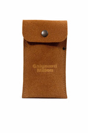 Pochette cuir haut de gamme pour racloirs – 4 compartiments - Gaignard Millon
