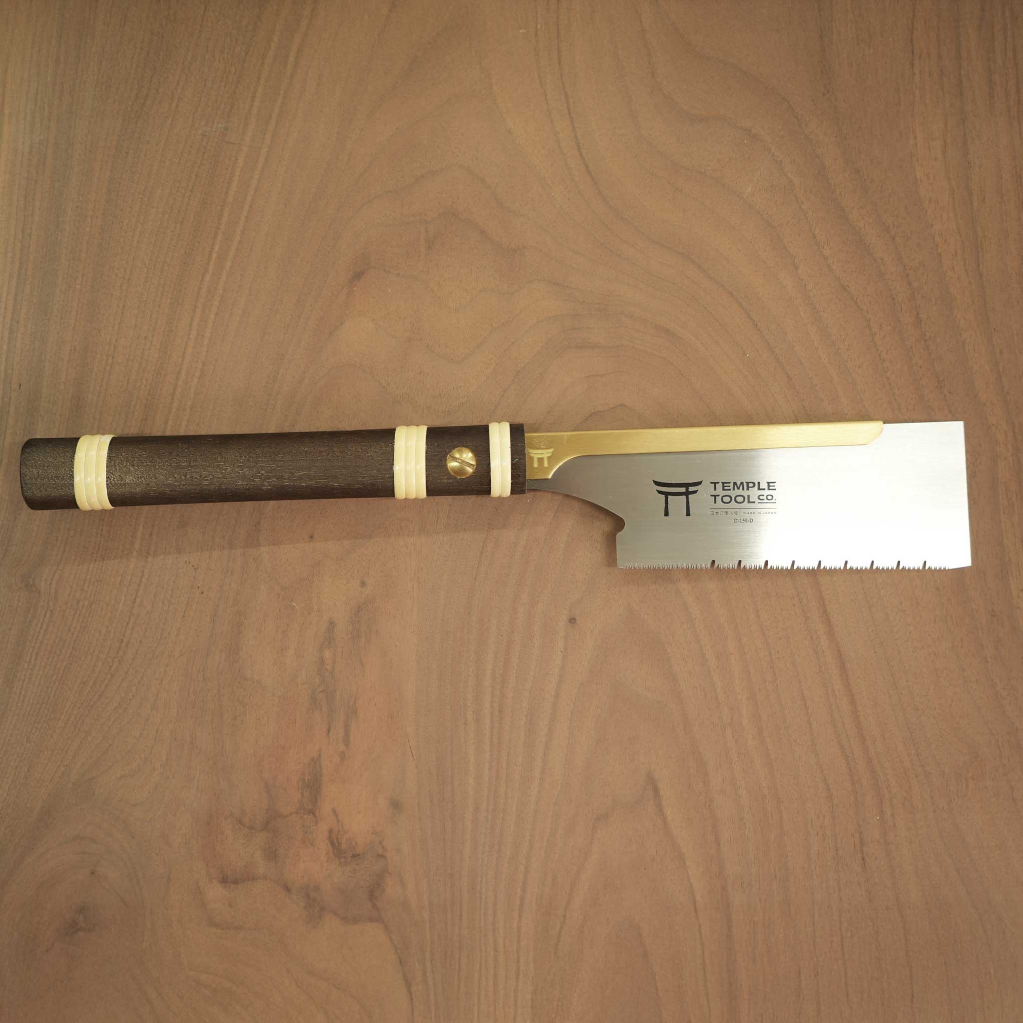 Scie japonaise Dozuki universelle 150 mm Temple Tool - précommande