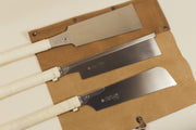 Set de 3 scies japonaises 240 mm Razorsaw Gyokucho + trousse - Gaignard Millon