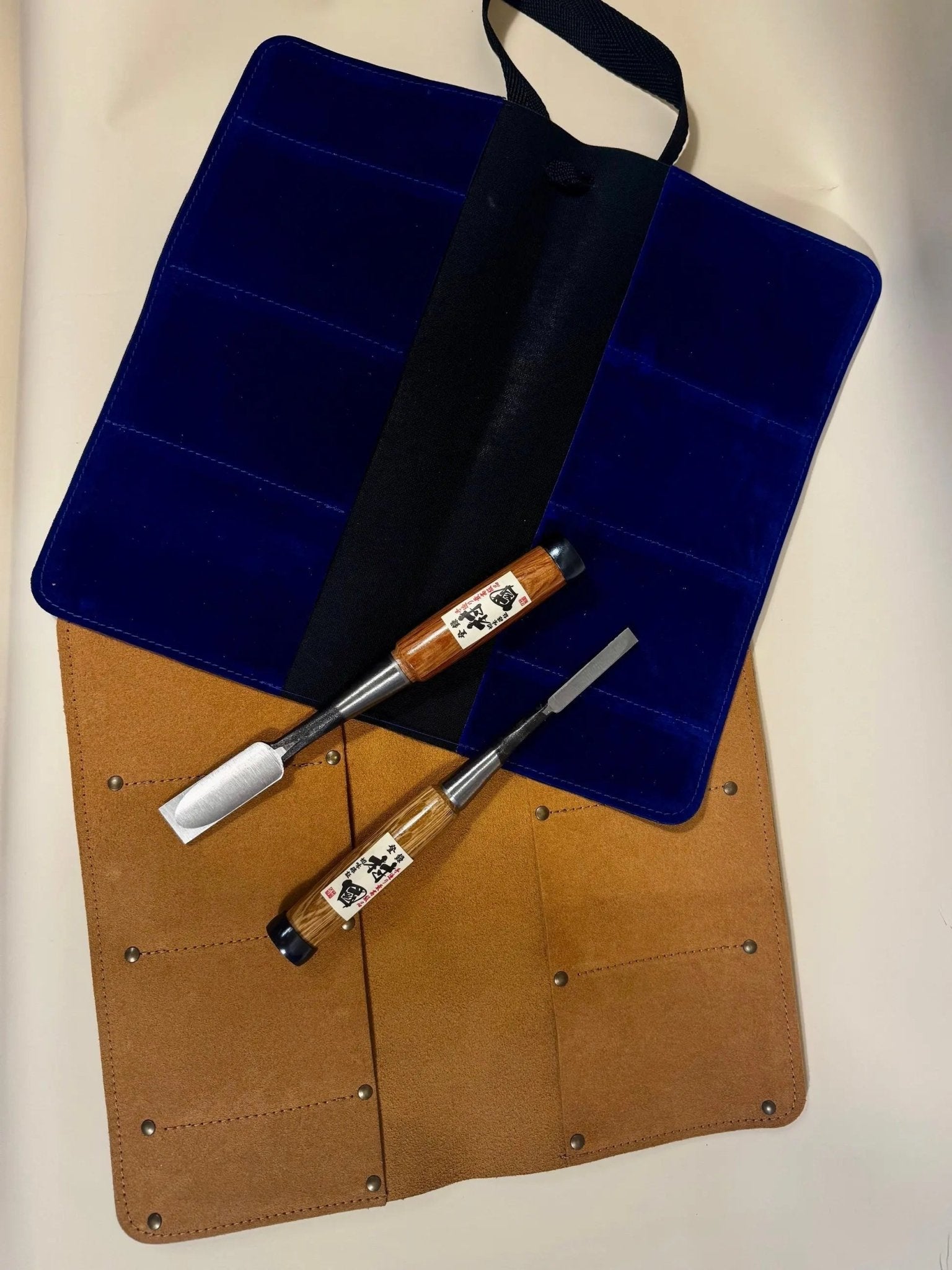 Trousse de rangement pour ciseaux à bois – 6 emplacements - Gaignard Millon