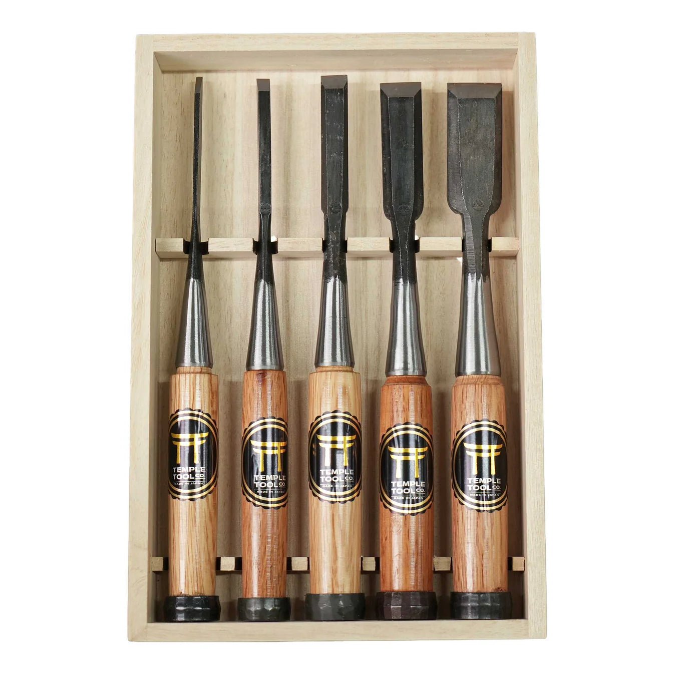 Coffret de 5 ciseaux japonais Temple Tool Co