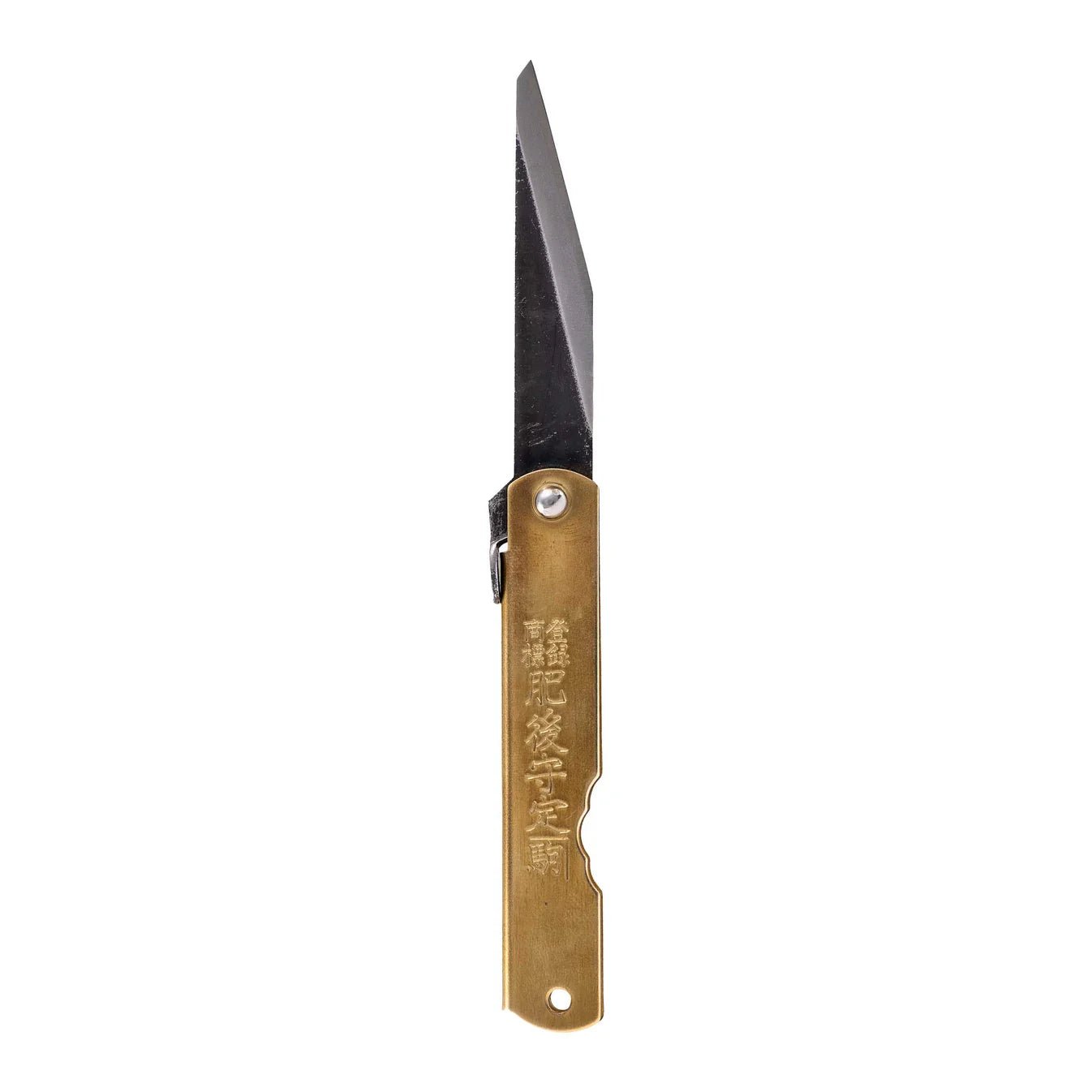Couteau à tracer japonais pliant Higonokami – simple biseau