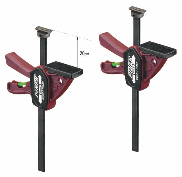 Set de 2 Serre‑joints rapide Piher T‑Track slim - Gaignard Millon