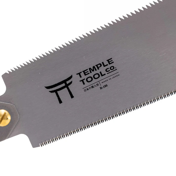 Scie japonaise Ryoba double tranchant  180mm Temple Tool Co