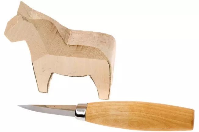 Kit de sculpture cheval avec couteau Mora 120 - Gaignard Millon