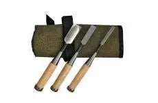 Set 3 Ciseaux japonais Tataki Nomi + Trousse Gaignard Millon - Gaignard Millon