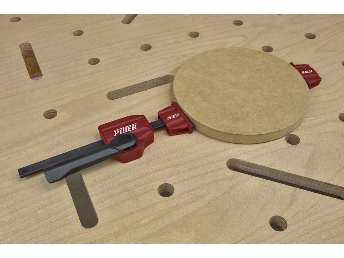 Set 2 Serre-joints de table horizontal Piher TCH - Gaignard Millon