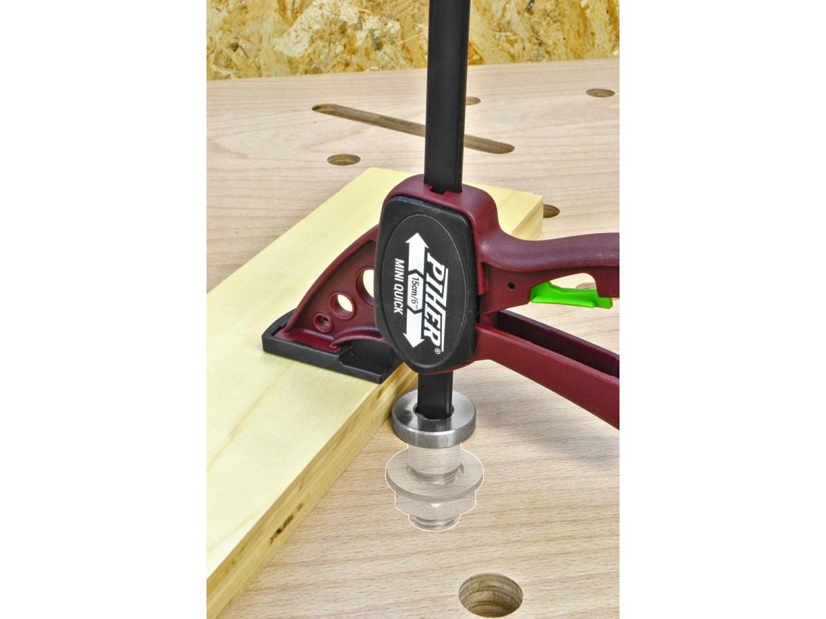 Adaptateur valet d’établi pour serre‑joint Mini Quick Piher TCM - Gaignard Millon